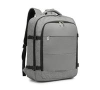 Kono Sac de Voyage 45x36x20 cm Sac à Dos pour Easyjet Bagage à Main 30L pour sous Siège Avion, Gris