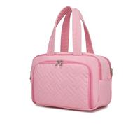Kono Trousse de Toilette Femme, Trousse de Voyage Grande, Pochette Maquillage Homme, Ouverture Large, Sac pour Trucs et Accessoires, Étanche