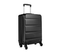 Kono Valise Cabine ABS 20 Pouces Rigide Léger avec 4 roulettes (Noir)