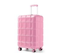 Kono Valise Cabine Rigide ABS Bagages a Cabine avec 4 roulettes Valise de Voyage 34L avec Serrure TSA 54x34x22cm Valises, Rose