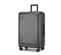 Kono Valise de 71,1 cm à Coque Rigide en ABS + PC, légère pour Voyage, Bagage de Cabine TSA, Bagage à Main Tendance avec 4 Roues pivotantes (Gris), Gris, L(Large 28inch), Bagages à Coque Rigide