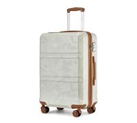 Kono Valise de voyage légère en ABS rigide, tendance, bagage à main, 60,9 cm, Valise