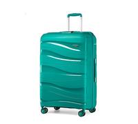 Kono Valise Grande 76cm Rigide Polypropylène Valise de Voyage à 4 roulettes et Serrure TSA