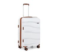 Kono Valise Grande 76x50x31cm Rigide Polypropylène Valise de Voyage à 4 Roulettes Pivotantes et Serrure TSA Valise de Chariot,