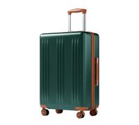 Kono Valise Moyenne 24" Rigide ABS+PC Dégradé, 4 Roues 360° Silencieuses TPE, Cadenas TSA, Bagage en Soute - Vert
