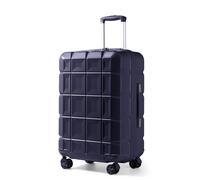 Kono Valise Moyenne Rigide ABS Valise de Voyage a roulettes Ultra Léger Valises Soute 62cm avec Serrure TSA, Marine
