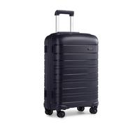 Kono Valise Trolley 76cm Valise Rigide Enregistrement en Polypropylène Ultra Léger à 4 roulettes avec Serrure TSA Intégré, Marine