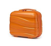 Kono Vanity Case Voyage Rigide ABS Léger 35.5x29.5x18.5cm Orange