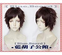 KonoSuba bénédiction de Dieu sur ce monde merveilleux Cosplay perruque Kazuma Satou court brun rouge cheveux synthétiques Halloween jeu de rôle accessoire