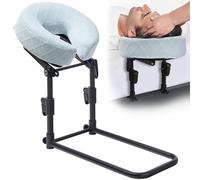 KONOVOLY Appui-tête de massage pour lit avec taie d'oreiller lavable, kit de massage réglable, coussin d'appui-tête, coussin pour le visage, après chirurgie des yeux, coussin de visage vers le bas