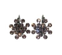 Konplott Boucles D'Oreilles EuroWire Pendants Magic Fireball Rose Vintage