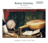 Konrad Junghane Konrad Junghänel: The Lutenist: The Accent Recordings 1978- (CD)