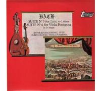 KONRAD RAGOSSNIG AND ULRICH KOCH - BACH SUITES NO 3 AND 6 LP (VINYL ALBUM) UK TURNABOUT 1971