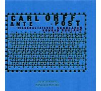 Konrad Ruhland / Carl Orff – Ante-Post – CD (Nouveau) – Edel