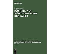 Konrads Von Würzburg Klage Der Kunst