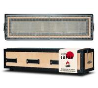 Konro Grill - Barbecue japonais traditionnel au charbon de bois en diatomite naturelle - Idéal pour Yakitori & Yakiniku - Grill de table compact - Fait main au Japon - Grand (77x23x20cm)