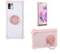 KONROW Star 55 Plus Coque Compatible avec KONROW Star 55 Plus Coque Étui [avec Trempé 9H Protection D'écran] Case Support CSKB-Fen