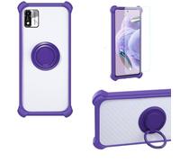 KONROW Star 55 Plus Coque Compatible avec KONROW Star 55 Plus Coque Étui [avec Trempé 9H Protection D'écran] Case Support CSKB-ZI