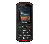 Konrow Stone Next (Téléphone Antichoc Certifié IP68-2.4'' - Hotspot WiFi - 4G - Double Sim) Noir