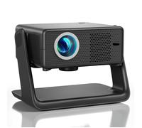 Konsoefuly APPS Officielles/Live TV Projecteur Vidéo Courte Focale Rétroprojecteur 4K WiFi6 Bluetooth Cinéma Extérieur