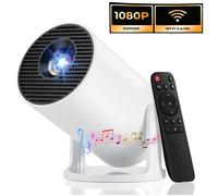 Konsoefuly Vidéoprojecteur 4K 2026 Mini videoprojecteur portable 20000Lux WiFi6 BT5.1 retroprojecteur pour PC/HDMI/USB/iOS/Android