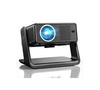 Konsoefuly Vidéoprojecteur 4K WiFi Bluetooth FHD 1080P, Smart Rétroprojecteur Portable WiFi6 Cadeau/Home Cinéma