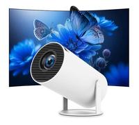 Konsoefuly Vidéoprojecteur Intelligent 4K Full Hd Supportée, Mini Projecteur 5G WiFi 6 BT 5.4