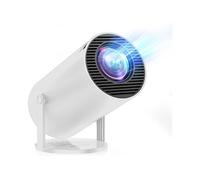 Konsoefuly Vidéoprojecteur WiFi 6 et Bluetooth 5.4 1080P Auto Keystone Rotation 180° HDMI/TV Stick/Memory Stick/Laptop