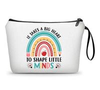 KONSOM Cadeau pour enseignant, trousse à crayons pour enseignant, cadeau d'appréciation, trousse de maquillage, cadeau de remise de diplôme pour enseignant de la part d'un étudiant, cadeau de