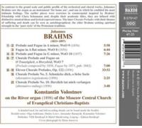 KONSTANTIN VOLOSTNOV - BRAHMS - COMPLETE ORGAN WORKS - CD - F4z