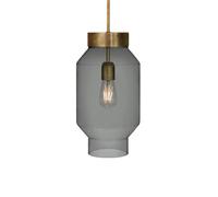 Konsthantverk Pendule Fenomen Verre fumé-laiton brut-grand