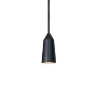Konsthantverk Pendule Massiv noir. double cône