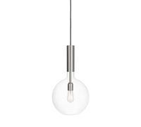 Konsthantverk Rosdala Petite Suspension Verre Transparent & Fer Brut