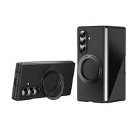 Konstreet Coque magnétique pour Samsung Galaxy Z Fold 7 avec protection d'écran et béquille magnétique élégante de qualité supérieure - Coque de protection fine pour Galaxy Z Fold7 - Noir