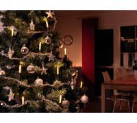 Konstsmide 1068-020 Eclairage pour arbre de Noël pour l'intérieur sur secteur Nombre de lumière 10 LED blanc chaud Longueu