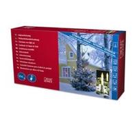 KONSTSMIDE 1131-000 GUIRLANDE DE SAPIN À AMPOULE BOUGIE + 16 LAMPES CLAIRES + PRISE DIVISIBLE 230 V Incolore G