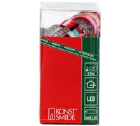 Konstsmide 1279-103 Bonhomme de Neige Ventouse + 1 LED Blanc Chaud + Câble Transparent 1,5 V