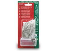 Konstsmide 1407-203 Guirlande 10 LED Blanc + Câble Transparent 1,5 V