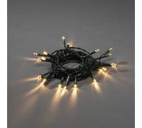 Konstsmide 1408-100 Guirlande lumineuse avec piles pour lintérieur à pile(s) Nombre de lumière 20 LED blanc chaud Longueur éclairée: 2.85 m minuteur, avec