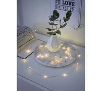 Konstsmide 1460-860 Guirlande lumineuse avec piles pour lintérieur à pile(s) Nombre de lumière 20 LED ambré