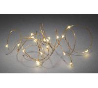 Konstsmide 1461-860 Micro guirlande lumineuse pour l'intérieur à pile(s) Nombre de lumière 40 LED ambré Longueur éclairée: 3.90 m