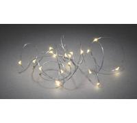 Konstsmide 1461-890 Guirlande lumineuse avec piles pour l'intérieur à pile(s) Nombre de lumière 40 LED ambré Longueur éclairée