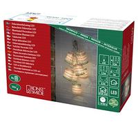 Konstsmide 1479-503 Guirlande Lumineuse Décorative à LED, Plastique/, 0.16 W, Blanc,