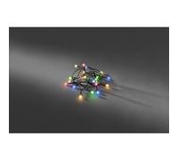Konstsmide 1491-507 Guirlande Lumineuse avec Globes à LED, Plastique/, 1.2 W, Multicolore