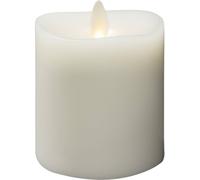 Konstsmide 1600-115 Bougie à LED blanc crème blanc chaud (Ø x H) 76 mm x 114 mm