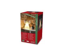 Konstsmide 1809-202 Ange en papier mini avec câble de raccordement avec interrupteur on/off sans ampoule, support de lampe E14 230 V, intérieur et câble blanc