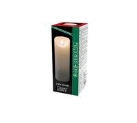 Konstsmide 1833-100 Bougie en Cire à LED, Plastique, 0.1 W, Blanc, 20,5 cm