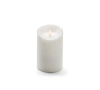 Konstsmide 1841-100 Bougie en cire véritable à LED blanc blanc chaud (Ø x H) 100 mm x 160 mm