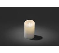 Konstsmide 1841-100 Bougie en cire véritable à LED blanc blanc chaud (Ø x H) 100 mm x 160 mm