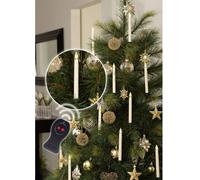 Konstsmide 1920-100 Bougie à LED jeu de 10 blanc chaud (l x H) 4.9 cm x 18 cm